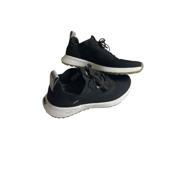 True Linkswear Trueknit 3 Golf Shoes Black/White Spikeless W-9.5, M-8 shoes - Picture 6 of 13